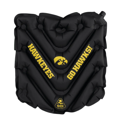 College V Seat™ Inflatable Stadium Cushion - Iowa Hawkeyes - Weekend Rally Comfort