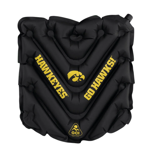 College V Seat™ Inflatable Stadium Cushion - Iowa Hawkeyes - Weekend Rally Comfort