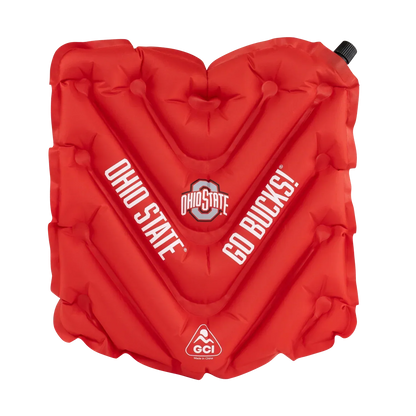 College V Seat™ Inflatable Stadium Cushion - Ohio State Buckeyes - Team Spirit Ready
