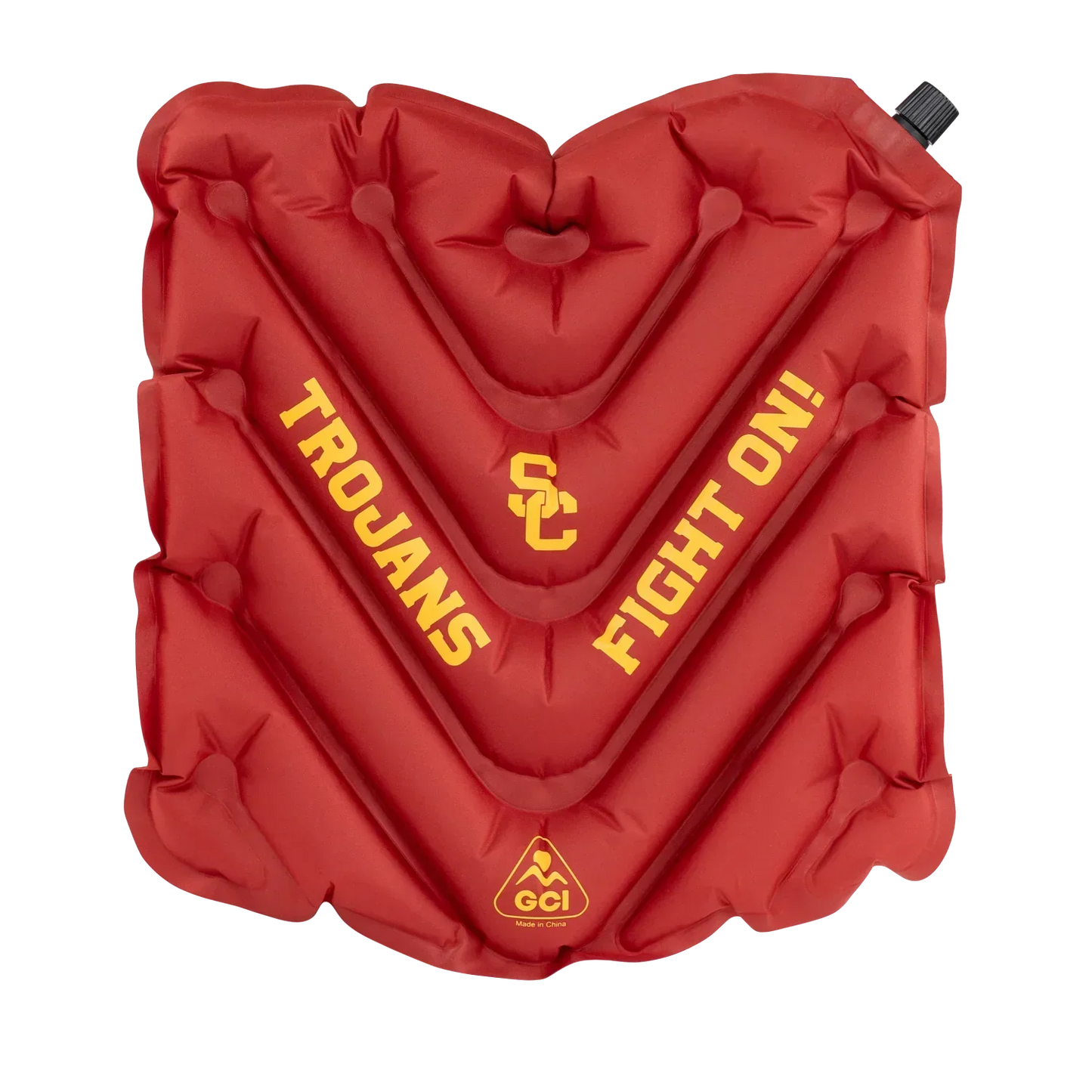 College V Seat™ Inflatable Stadium Cushion - USC Trojans - Grandstand Comfort