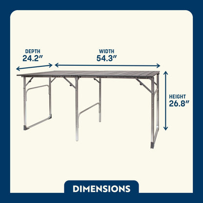 Slim-Fold Table - Camp Meal Prep