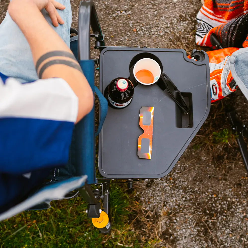 Freestyle Rocker™ with Side Table - Tailgate Prep