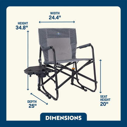 Freestyle Rocker™ with Side Table - Tailgate Prep