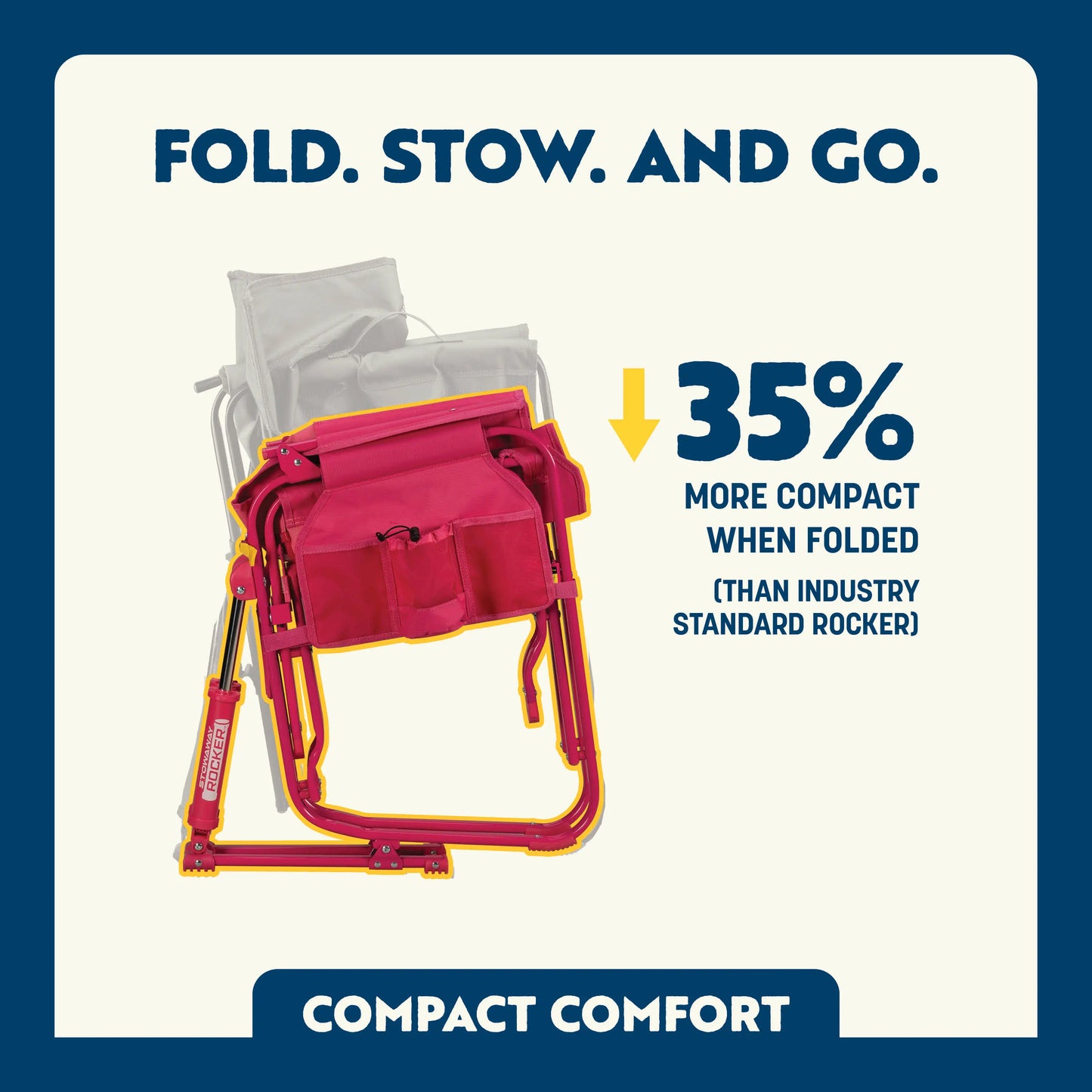 Stowaway Rocker™ - Cozy Camp Comfort