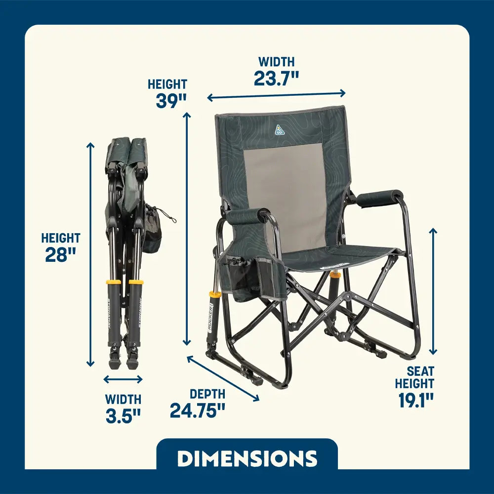 Stowaway Rocker™ - Cozy Camp Comfort