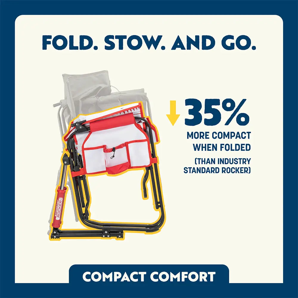 Stowaway Rocker™ - Cozy Camp Comfort