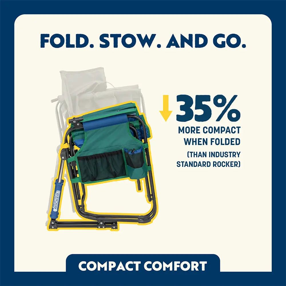 Stowaway Rocker™ - Cozy Camp Comfort