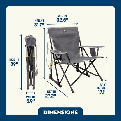 Kickback Rocker™ - Backyard Ready