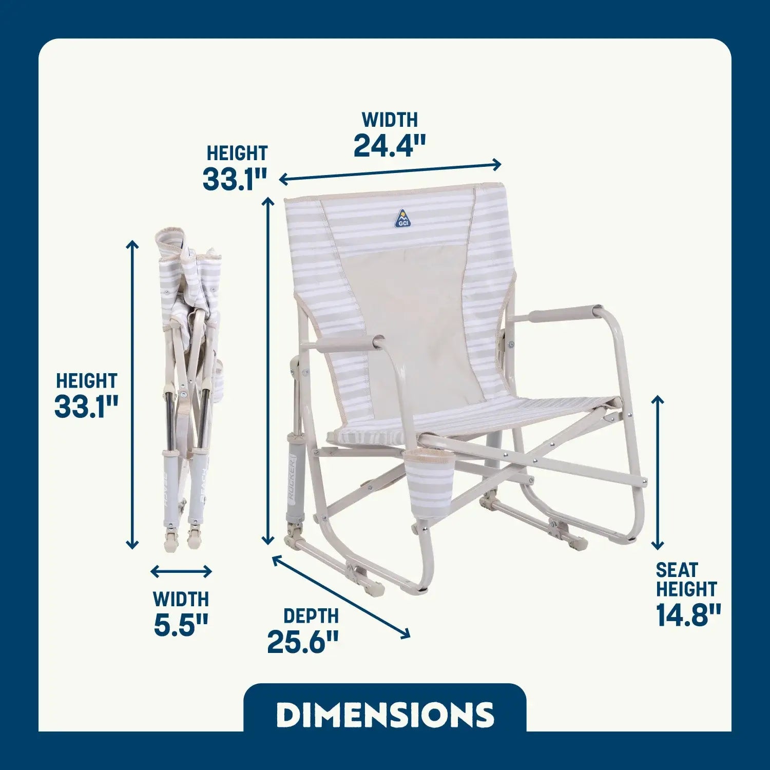 Beach Rocker™ - Beach Day Comfort