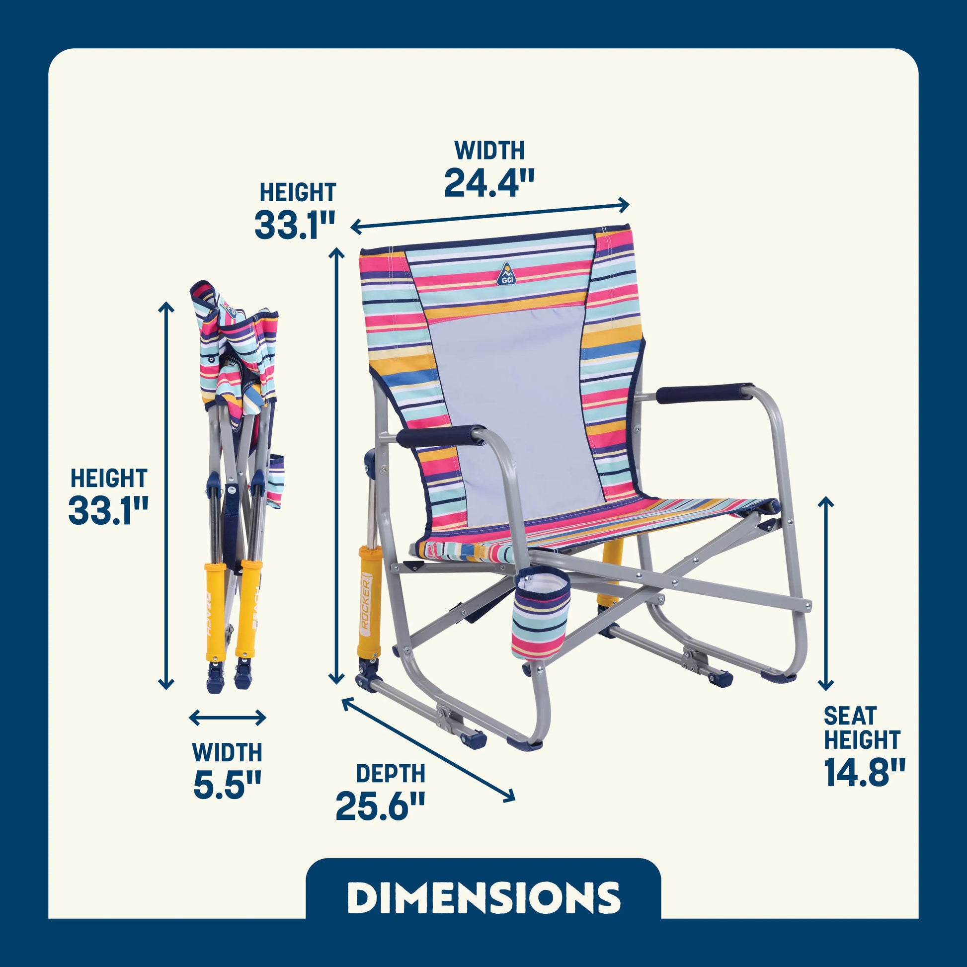 Beach Rocker™ - Beach Day Comfort