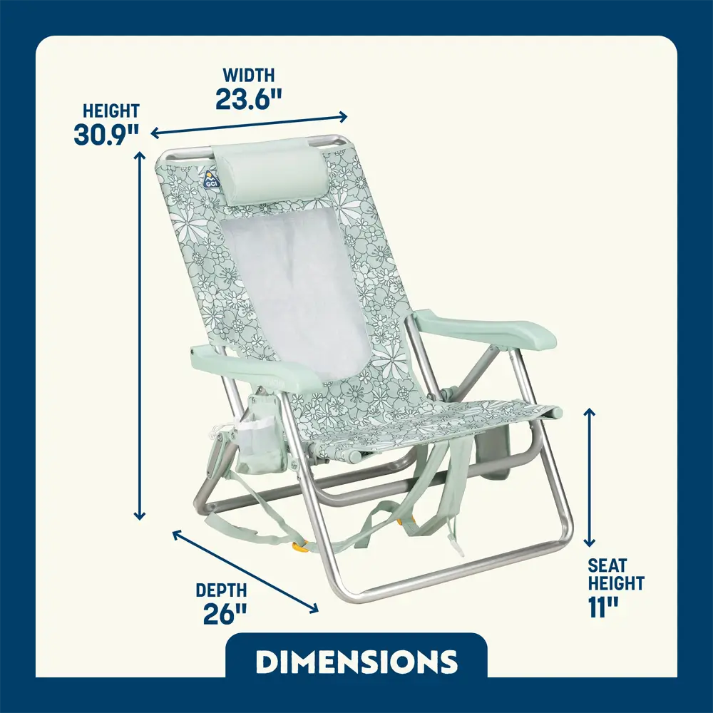 Backpack Beach Chair™ - Seaside Ready