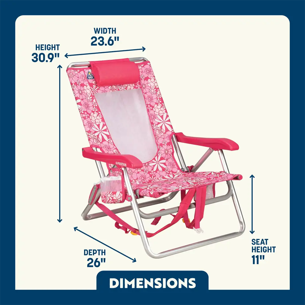 Backpack Beach Chair™ - Seaside Ready