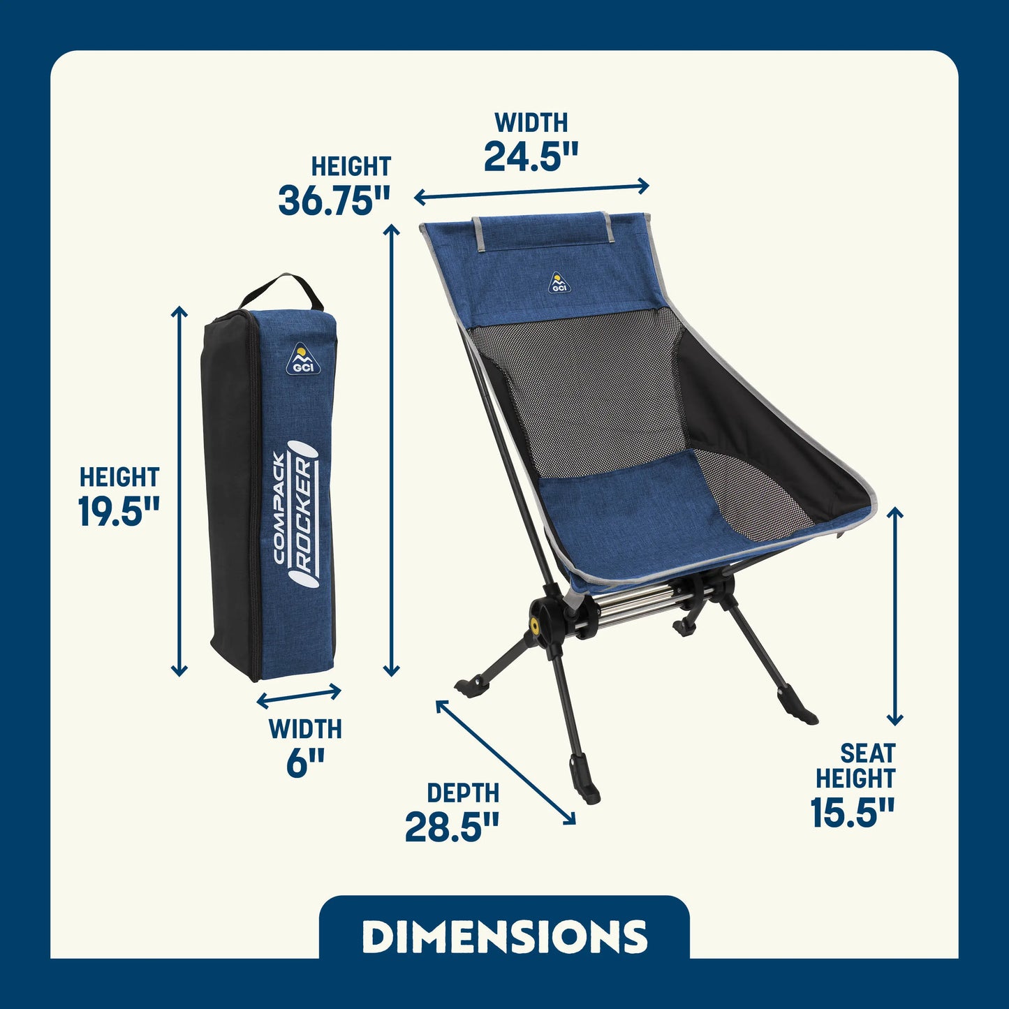 ComPack Rocker™ - Porch Ease