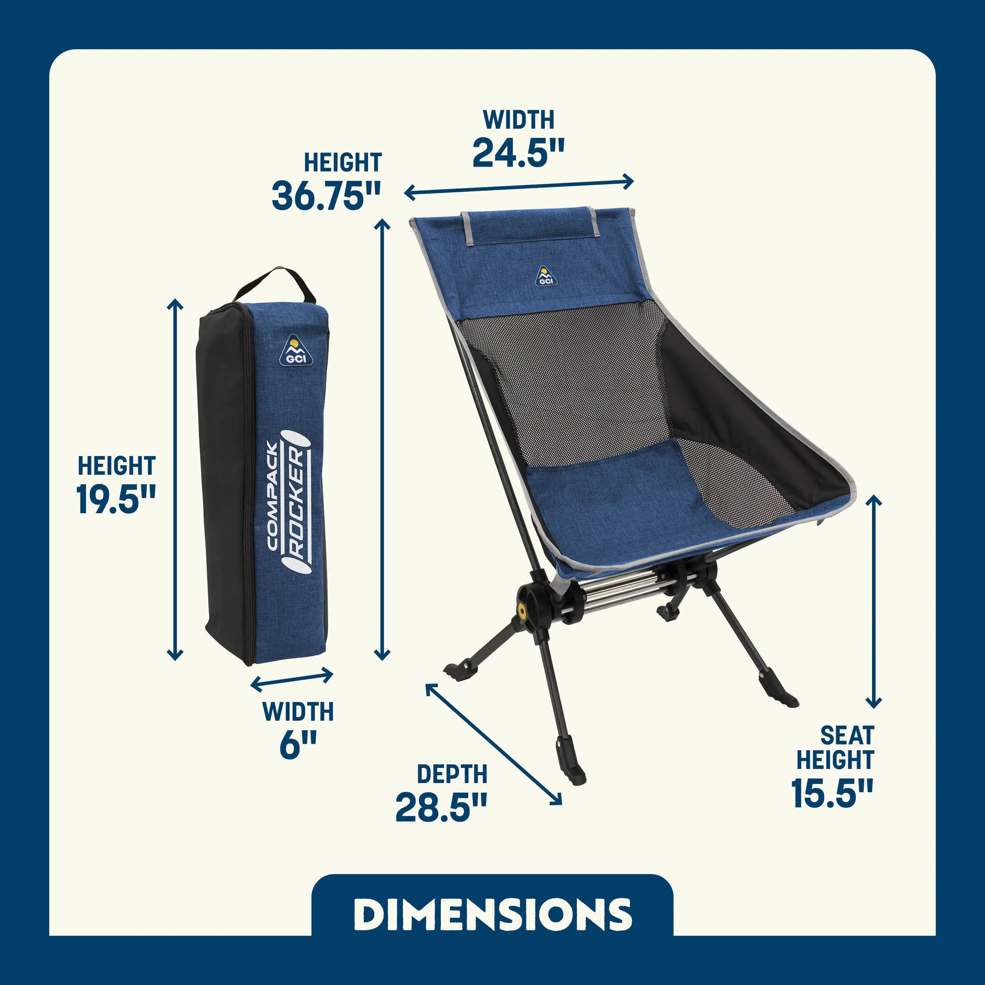 ComPack Rocker™ - Porch Ease