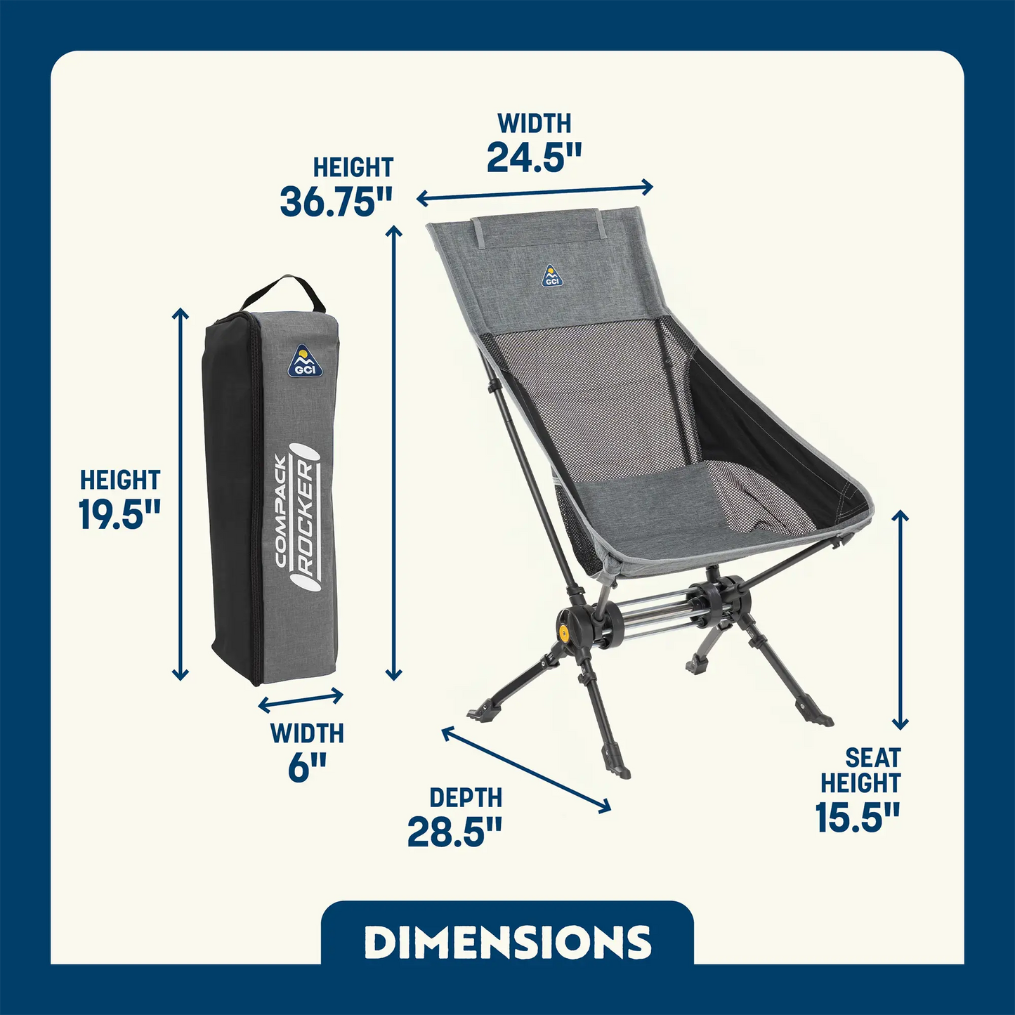 ComPack Rocker™ - Porch Ease