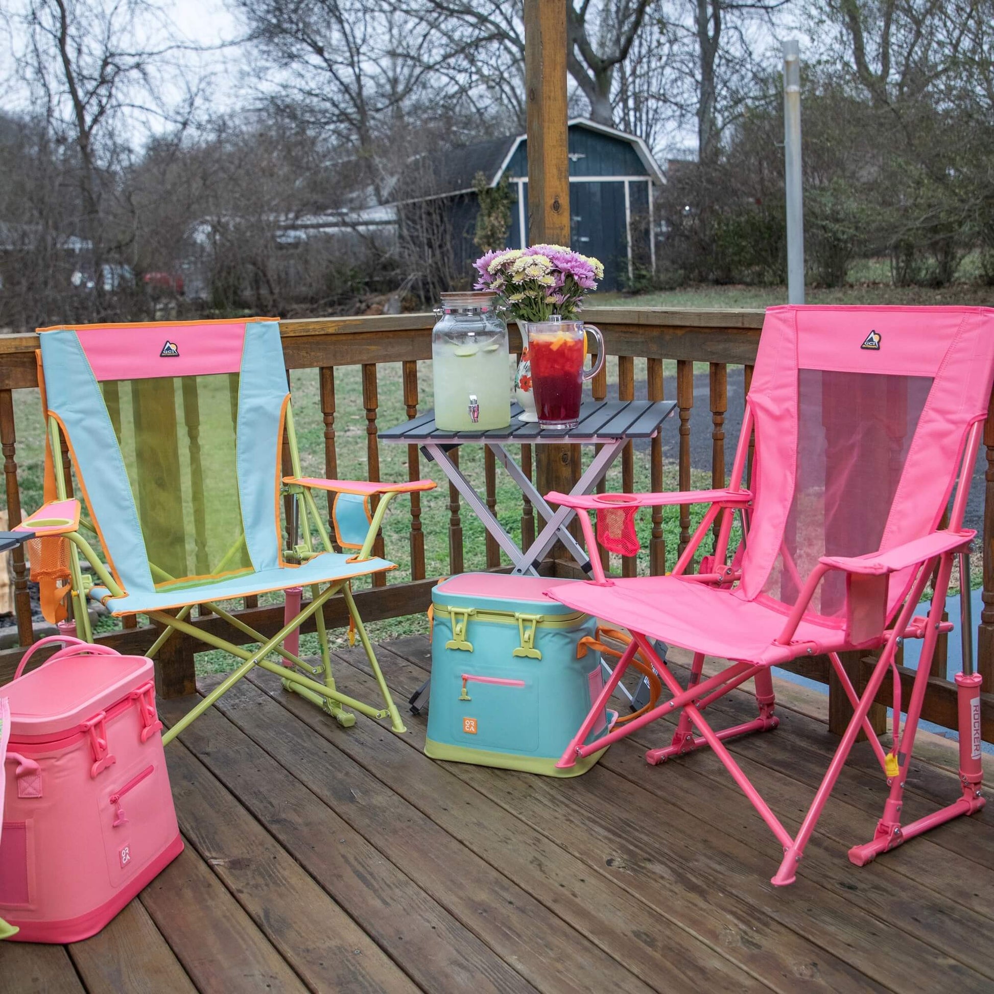 Comfort Pro Rocker - Floral - Summer Camp Retreat
