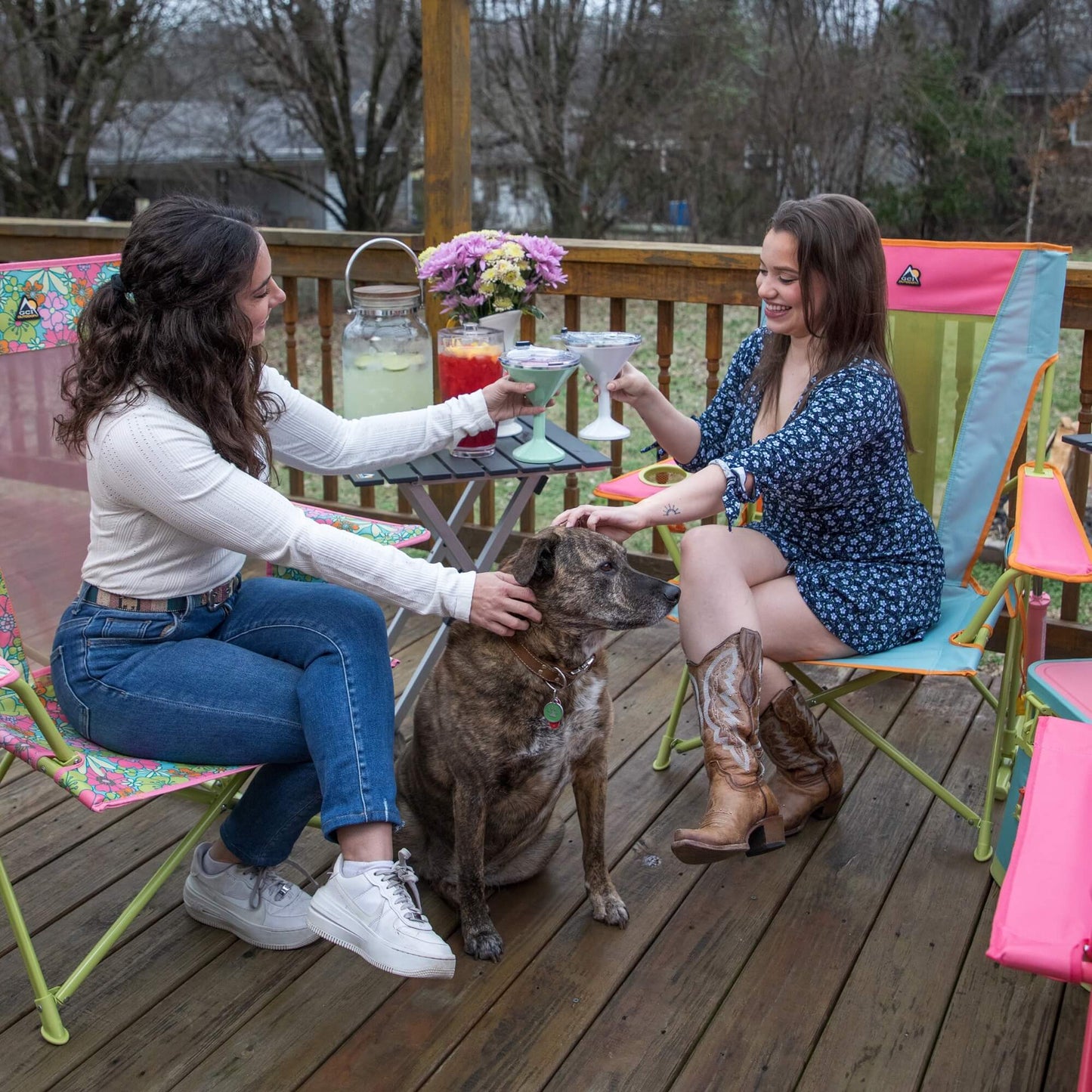 Comfort Pro Rocker - Floral - Summer Camp Retreat
