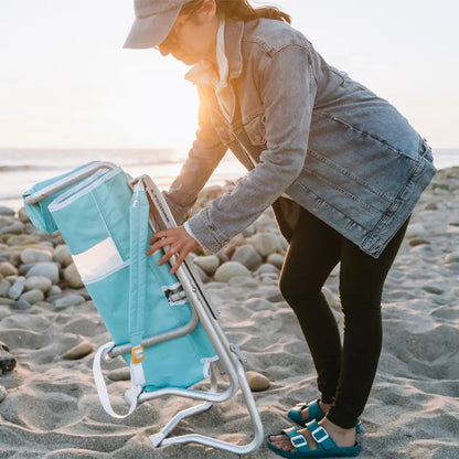 Bi-Fold Beach Chair™ - Coastal Retreat