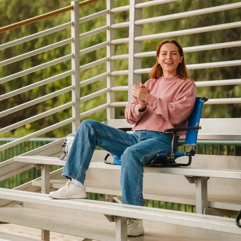 Big Comfort Stadium Chair™ with Armrests - Home Team Style