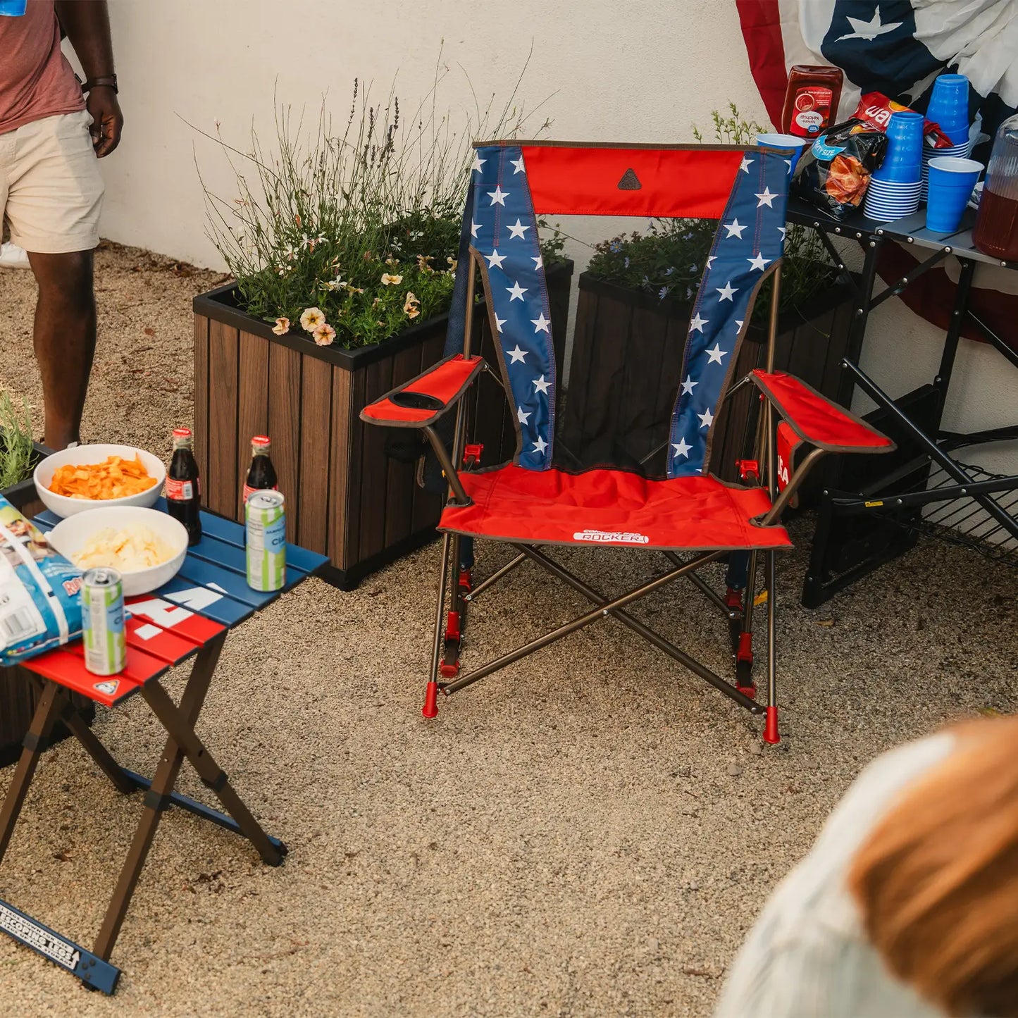 Comfort Pro Rocker™ - USA Anniversary Deluxe - Weekend Fireworks