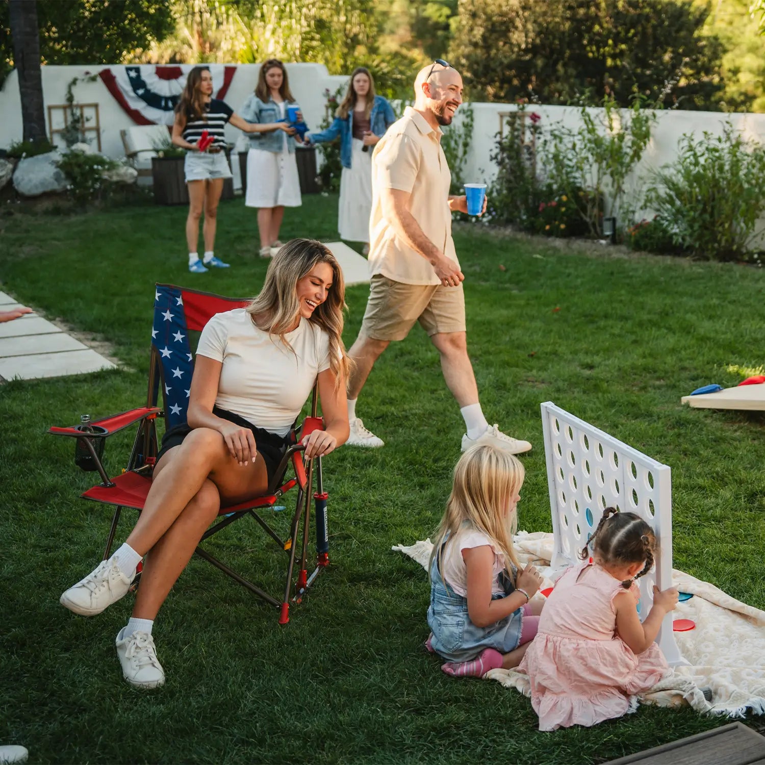 Comfort Pro Rocker™ - USA Anniversary Deluxe - Weekend Fireworks