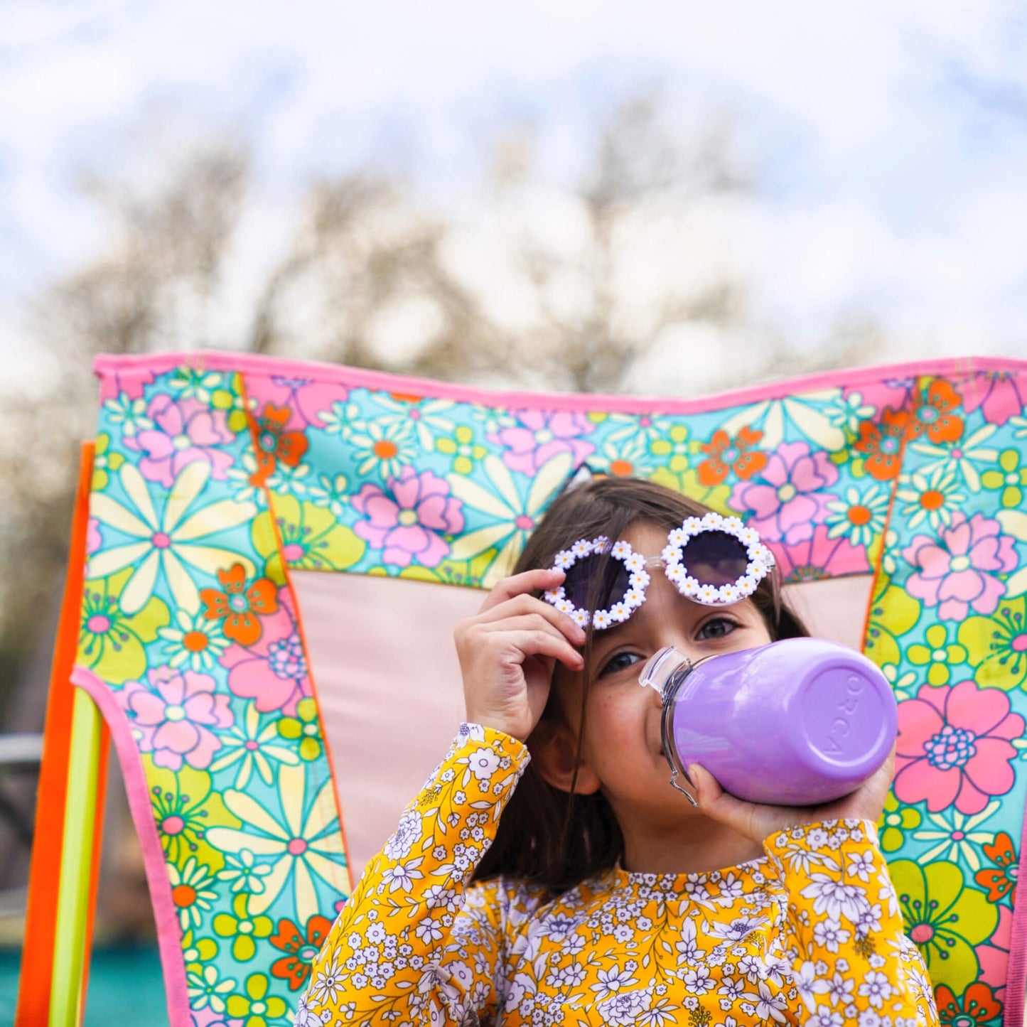 Comfort Pro Rocker - Floral - Summer Camp Retreat
