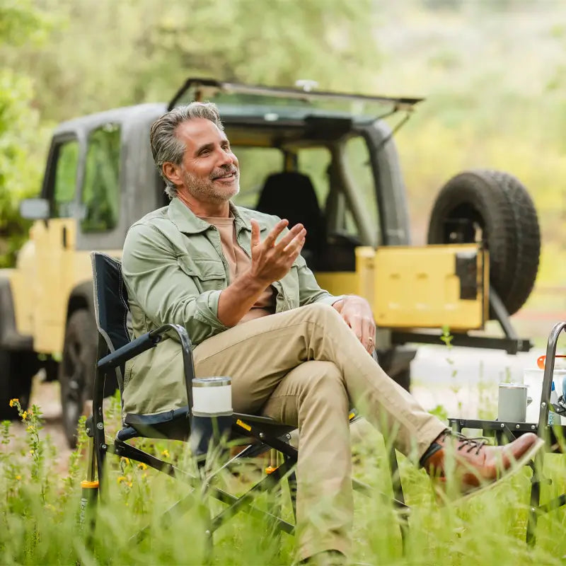 Freestyle Rocker™ with Side Table - Tailgate Prep