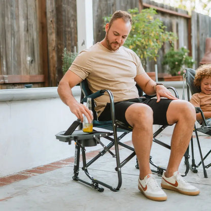 Freestyle Rocker™ with Side Table - Tailgate Prep