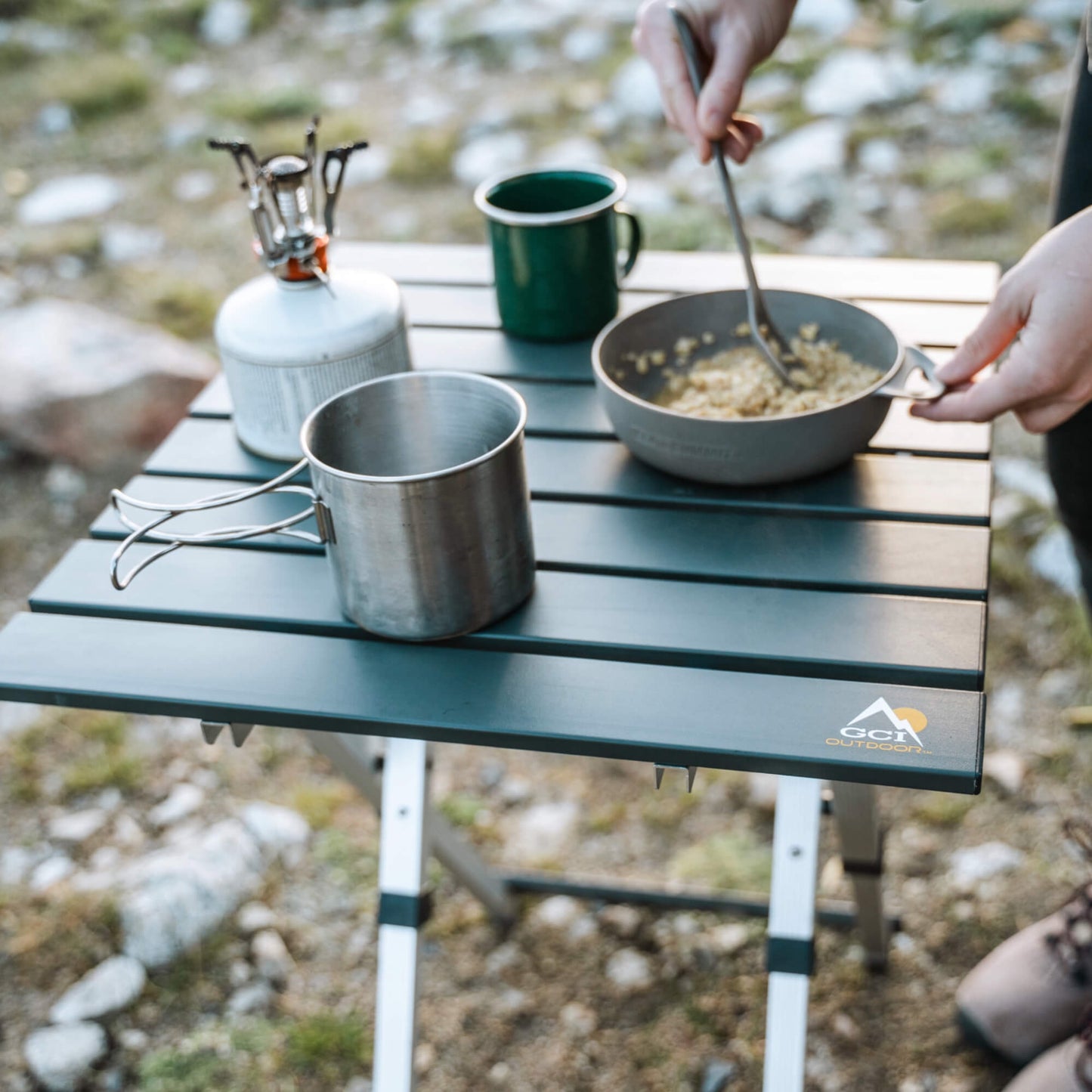 Compact Camp Table 20™ - Picnic Setup