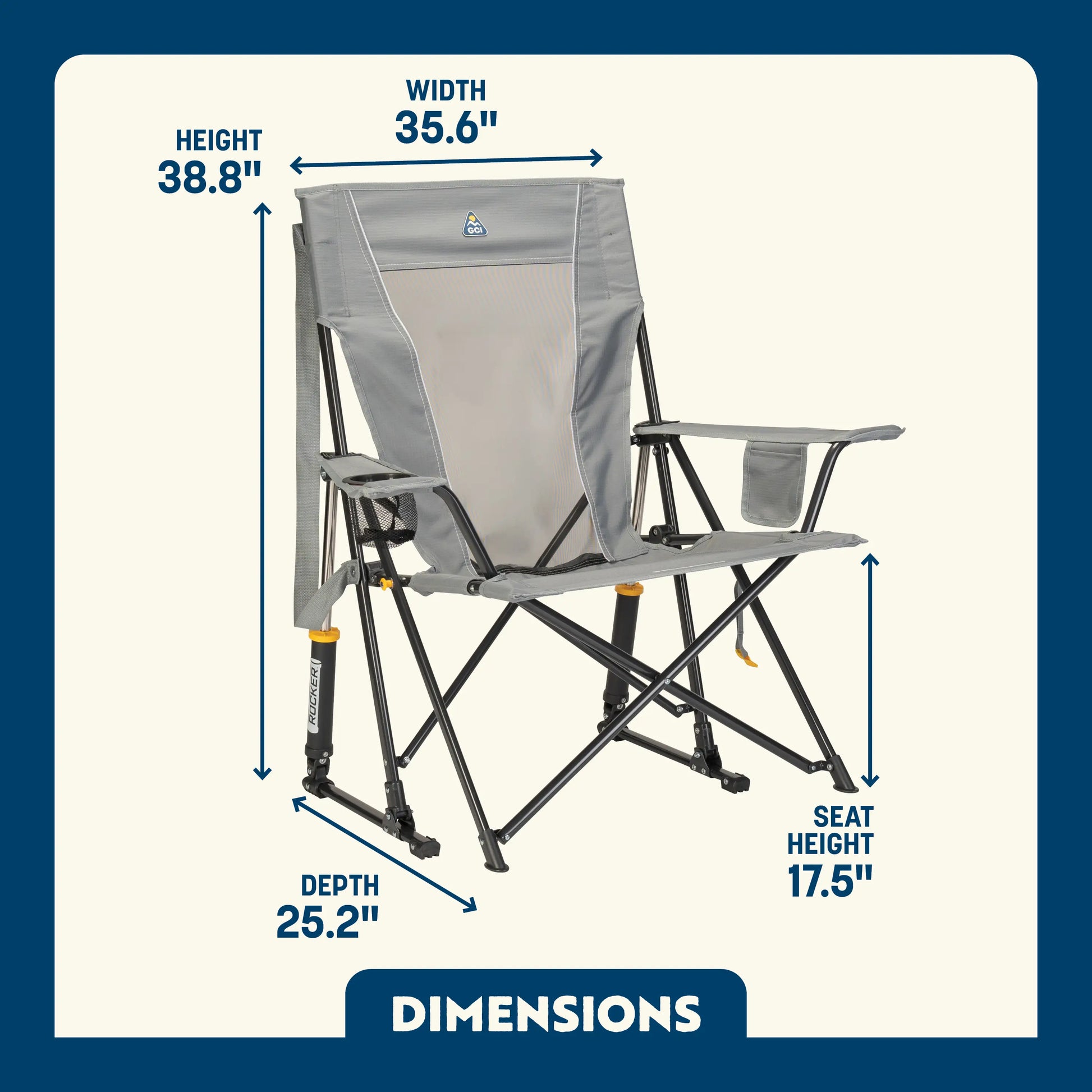 Comfort Pro Rocker™ - Camp Ready
