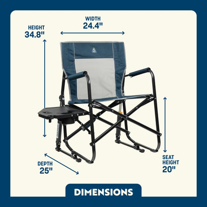 Freestyle Rocker™ with Side Table - Tailgate Prep