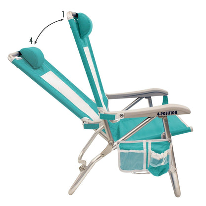 Bi-Fold Beach Chair™ - Coastal Retreat