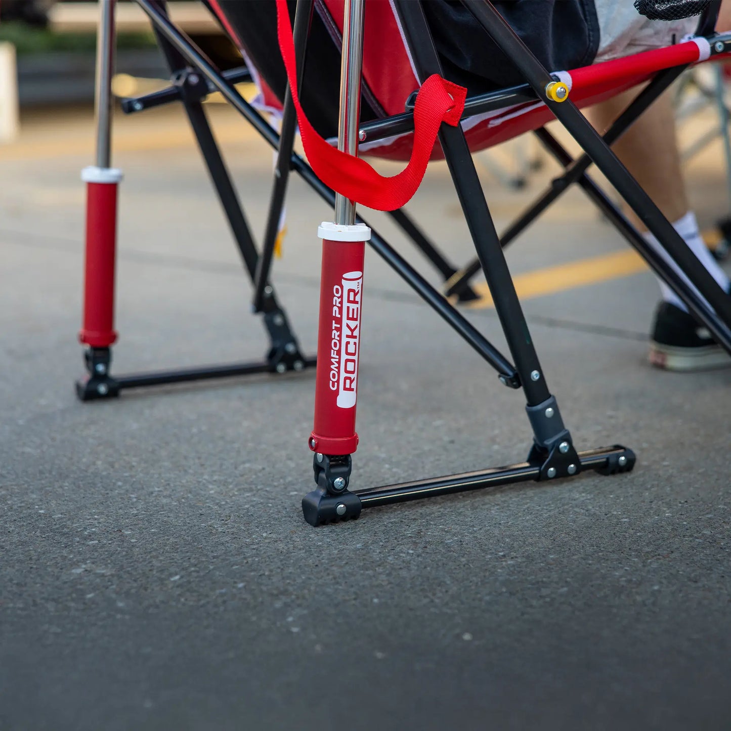 College Comfort Pro Rocker™ - Nebraska Cornhuskers - Game Day Comfort