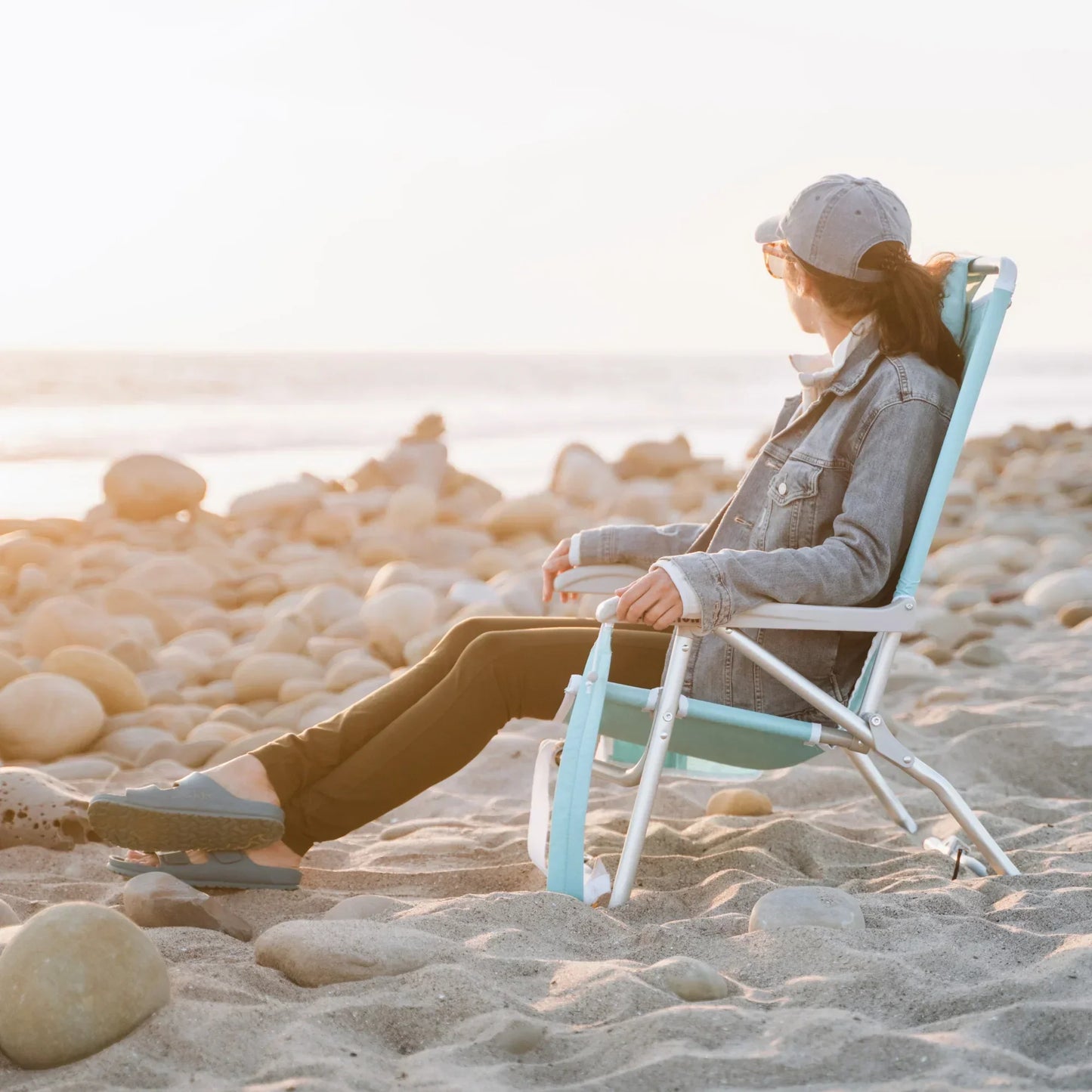 Bi-Fold Beach Chair™ - Sunny Coast Comfort