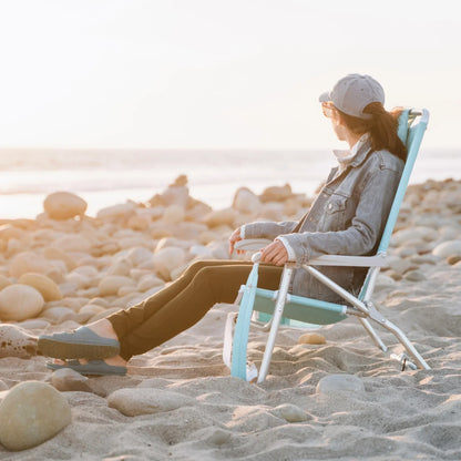 Bi-Fold Beach Chair™ - Sunny Coast Comfort