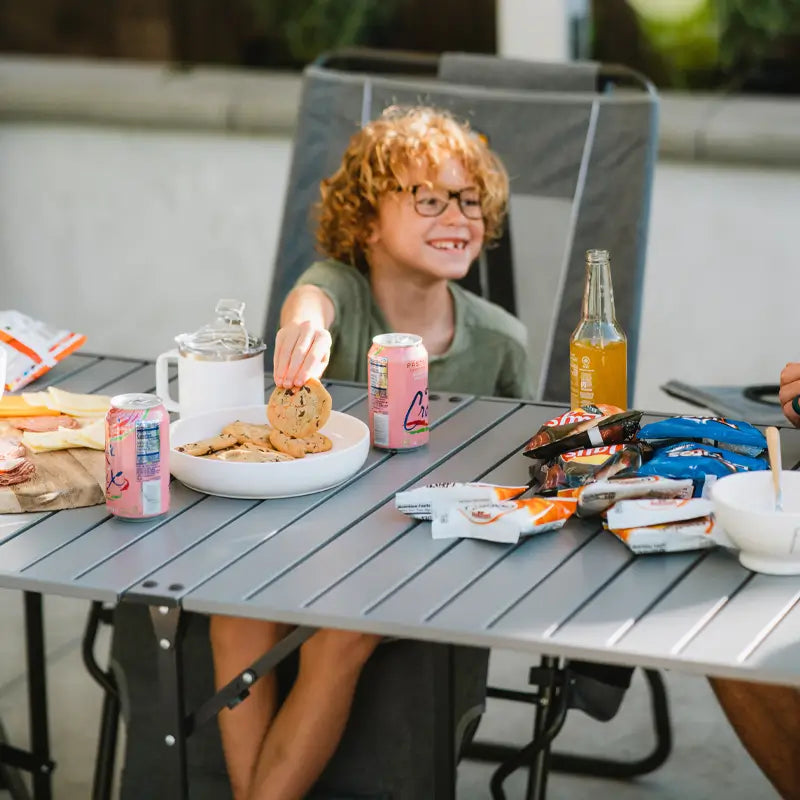 Slim-Fold Table - Camp Meal Prep