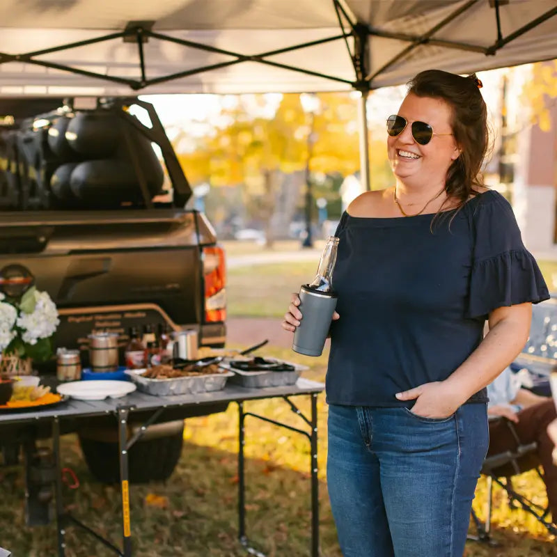 Slim-Fold Table XL™ - Travel Camp Setup
