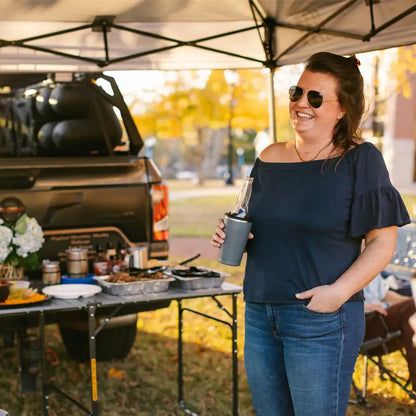 Slim-Fold Table XL™ - Travel Camp Setup