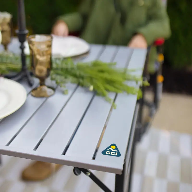Slim-Fold Table XL™ - Travel Camp Setup