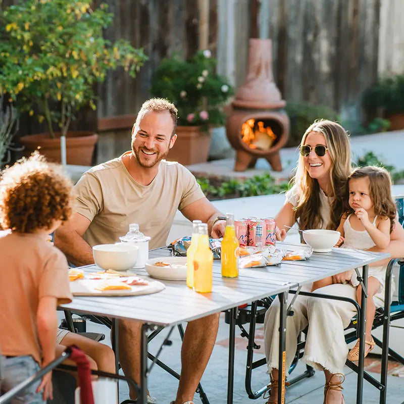 Slim-Fold Table XL™ - Travel Camp Setup