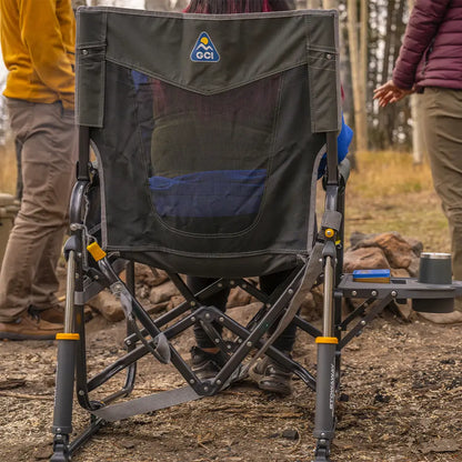 Stowaway Rocker™ with Side Table - Outdoor Kitchen Prep