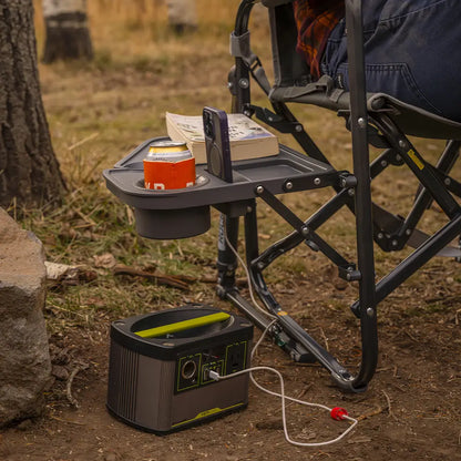 Stowaway Rocker™ with Side Table - Outdoor Kitchen Prep