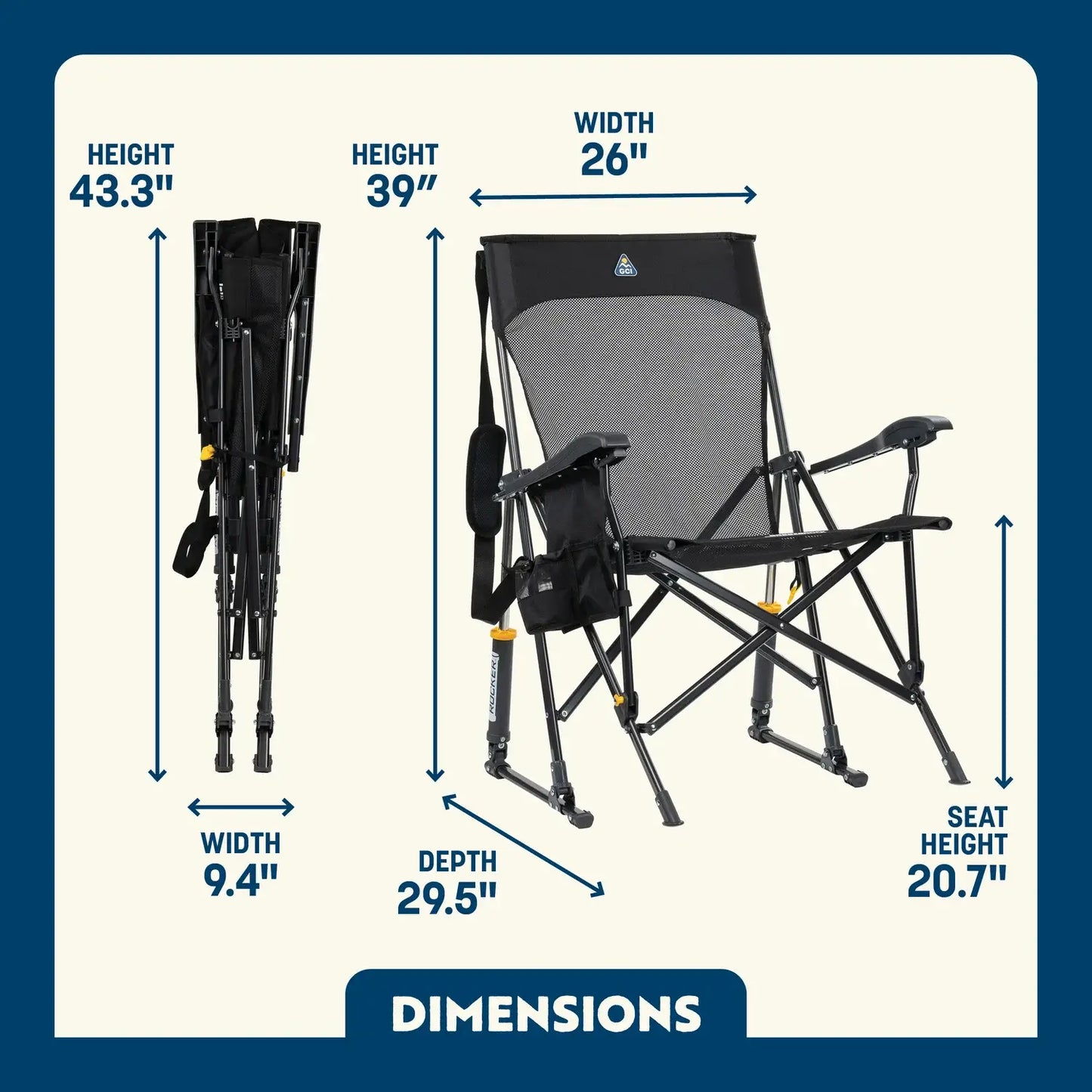 BreezeRocker™ - Fireside Comfort