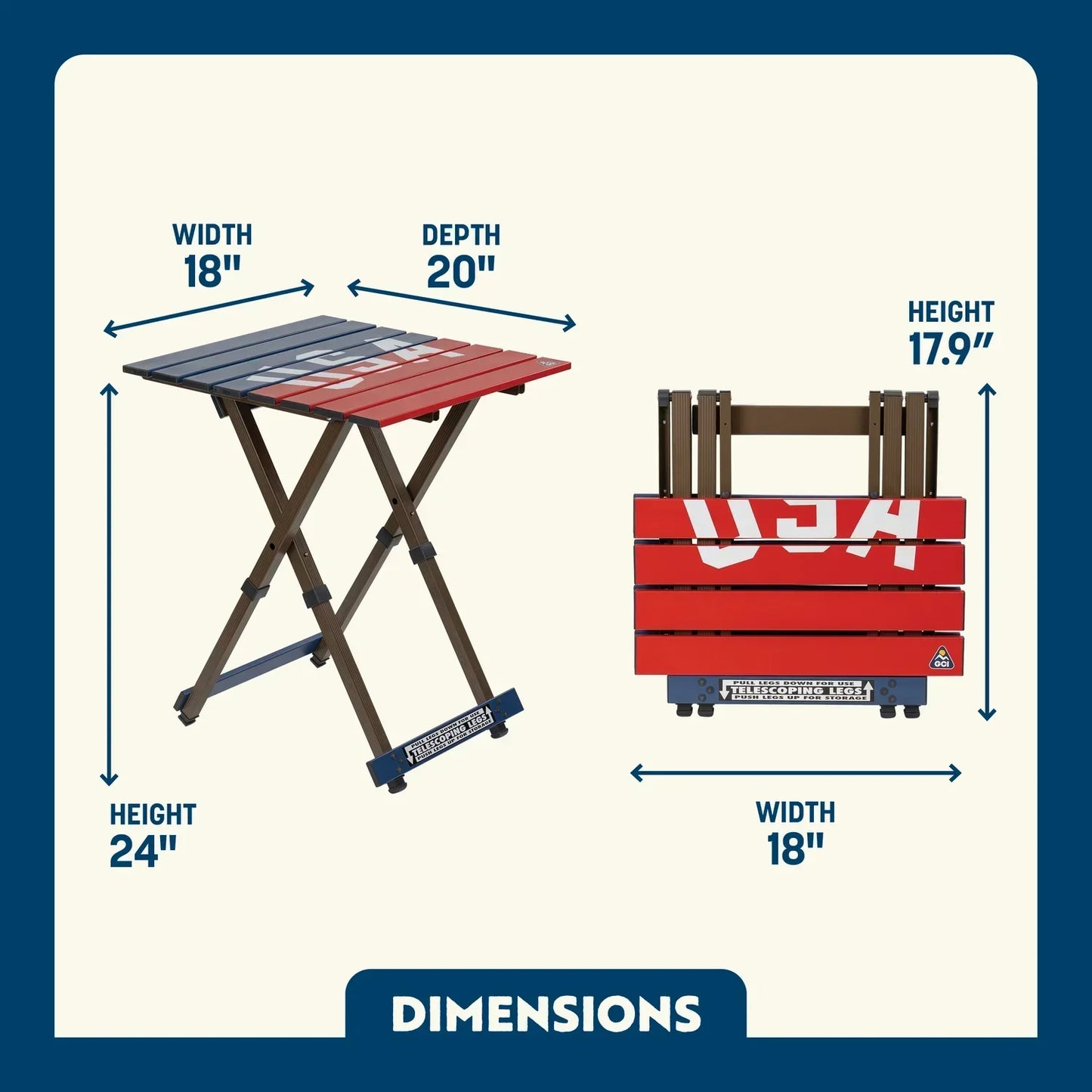 USA Anniversary Deluxe Bundle - Classic Outdoor Set