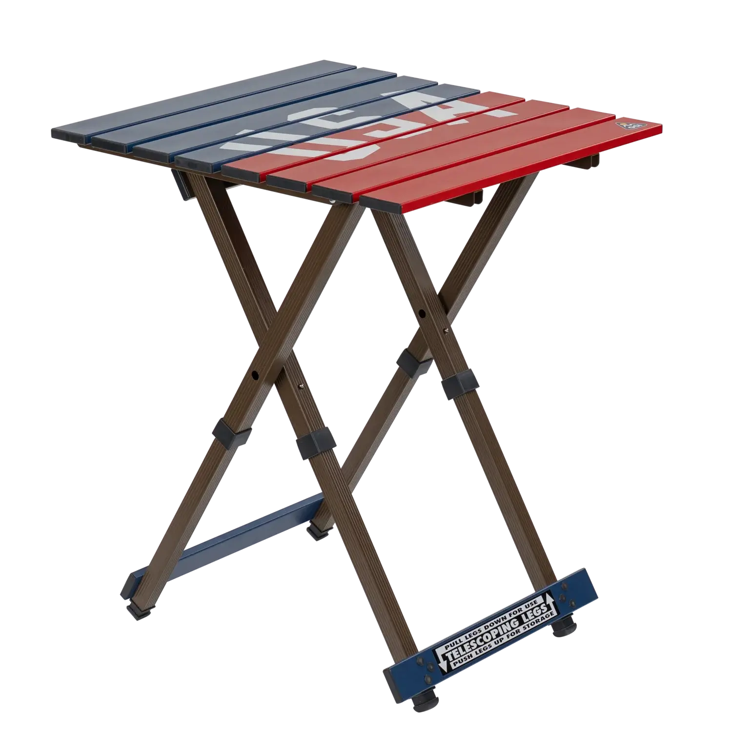 Compact Camp Table 20™ - USA Anniversary Deluxe - Camp Table Ready