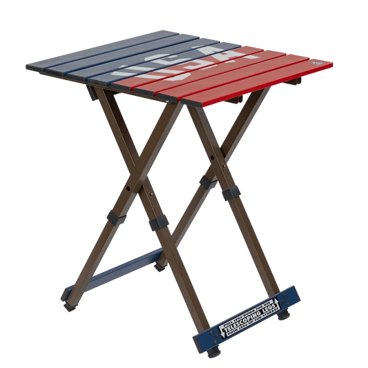 Compact Camp Table 20™ - USA Anniversary Deluxe - Camp Table Ready