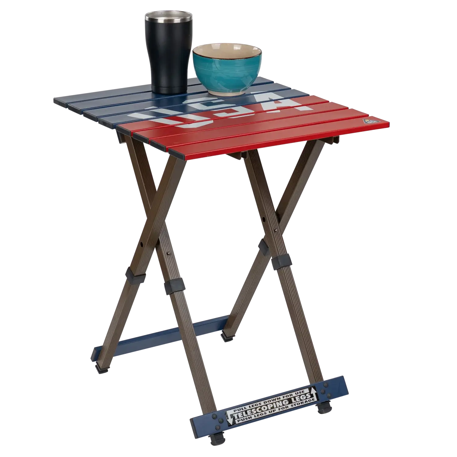 Compact Camp Table 20™ - USA Anniversary Deluxe - Camp Table Ready