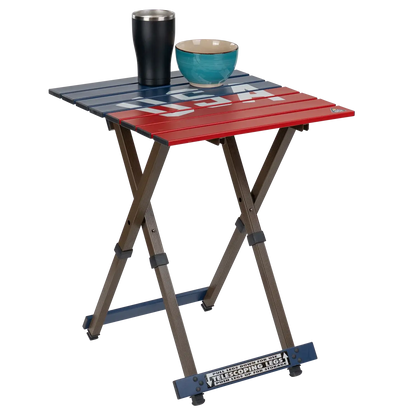 Compact Camp Table 20™ - USA Anniversary Deluxe - Camp Table Ready