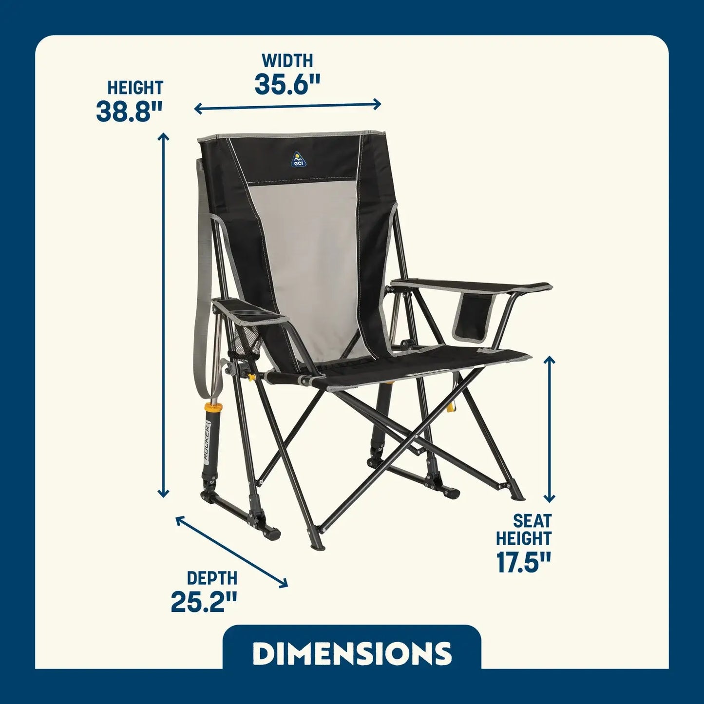 Comfort Pro Rocker™ - Camp Ready