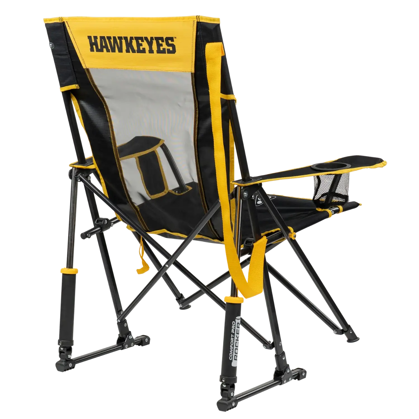 College Comfort Pro Rocker™ - Iowa Hawkeyes - Home Team Comfort